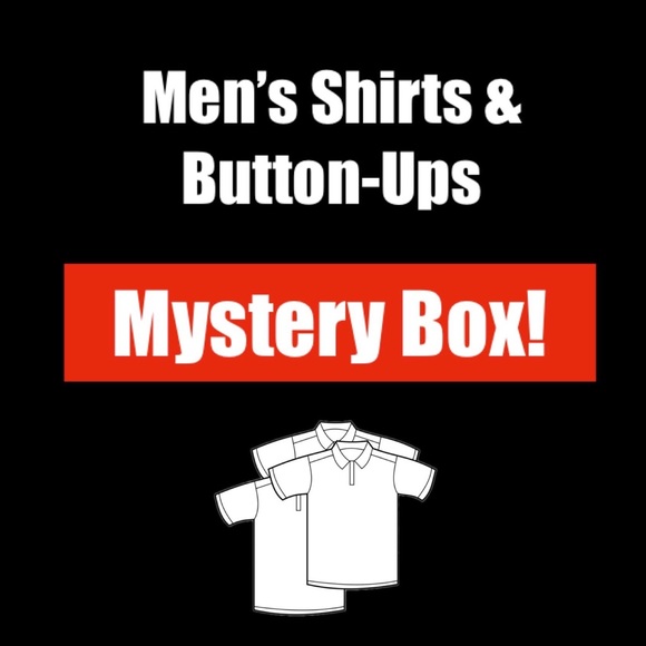 Men’s Shirts & Button-ups Mystery Box - Picture 1 of 1